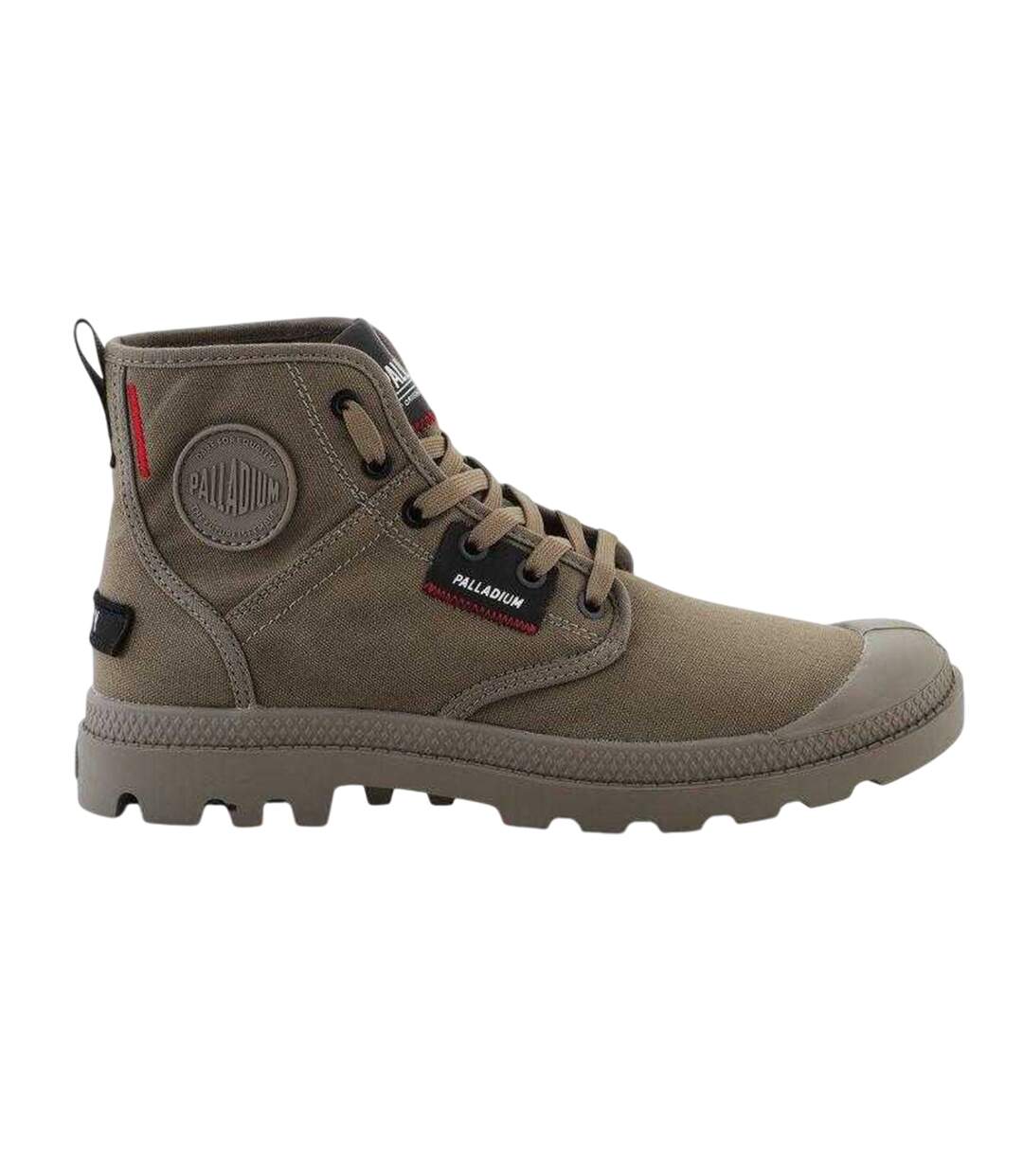 Bottines Motif/style Écusson Pampa Hi Homme Marron Palladium-4