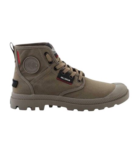 Bottines Motif/style Écusson Pampa Hi Homme Marron Palladium