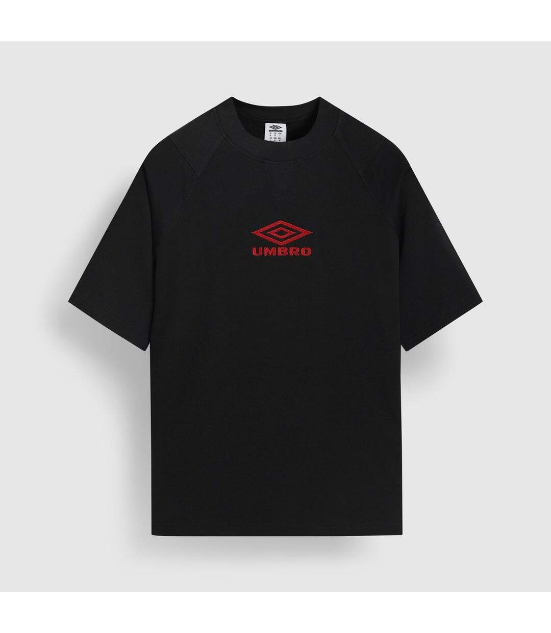 Mens Iconic Boxy T-shirt Black Chilli Pepper Umbro-1
