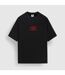 Mens Iconic Boxy T-shirt Black Chilli Pepper Umbro-1