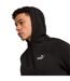 Sweat À Capuche Style Petit Logo Ess No.1 Homme Noir Puma-4