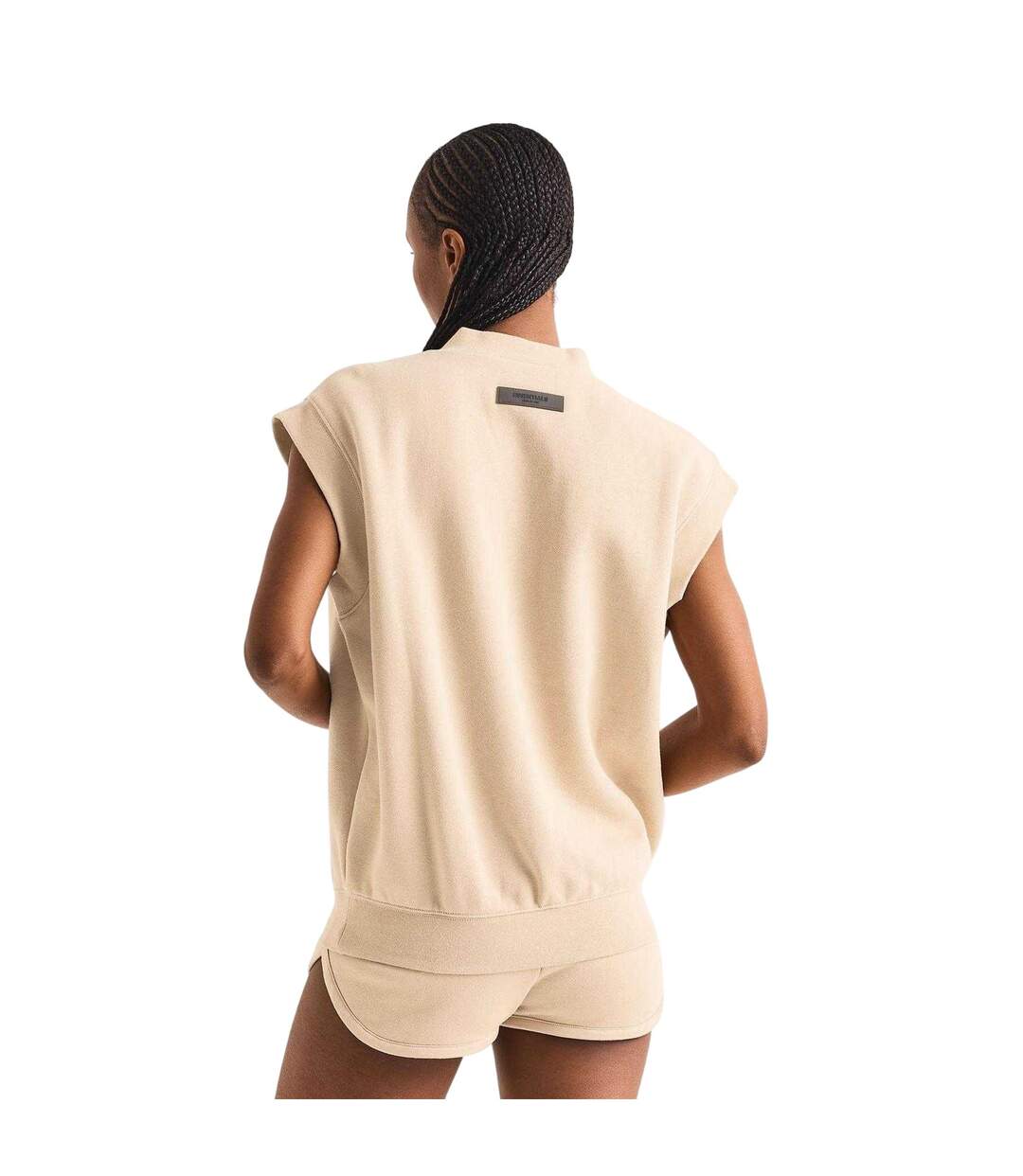 Débardeur Femme Beige Fear Of God Essentials-4