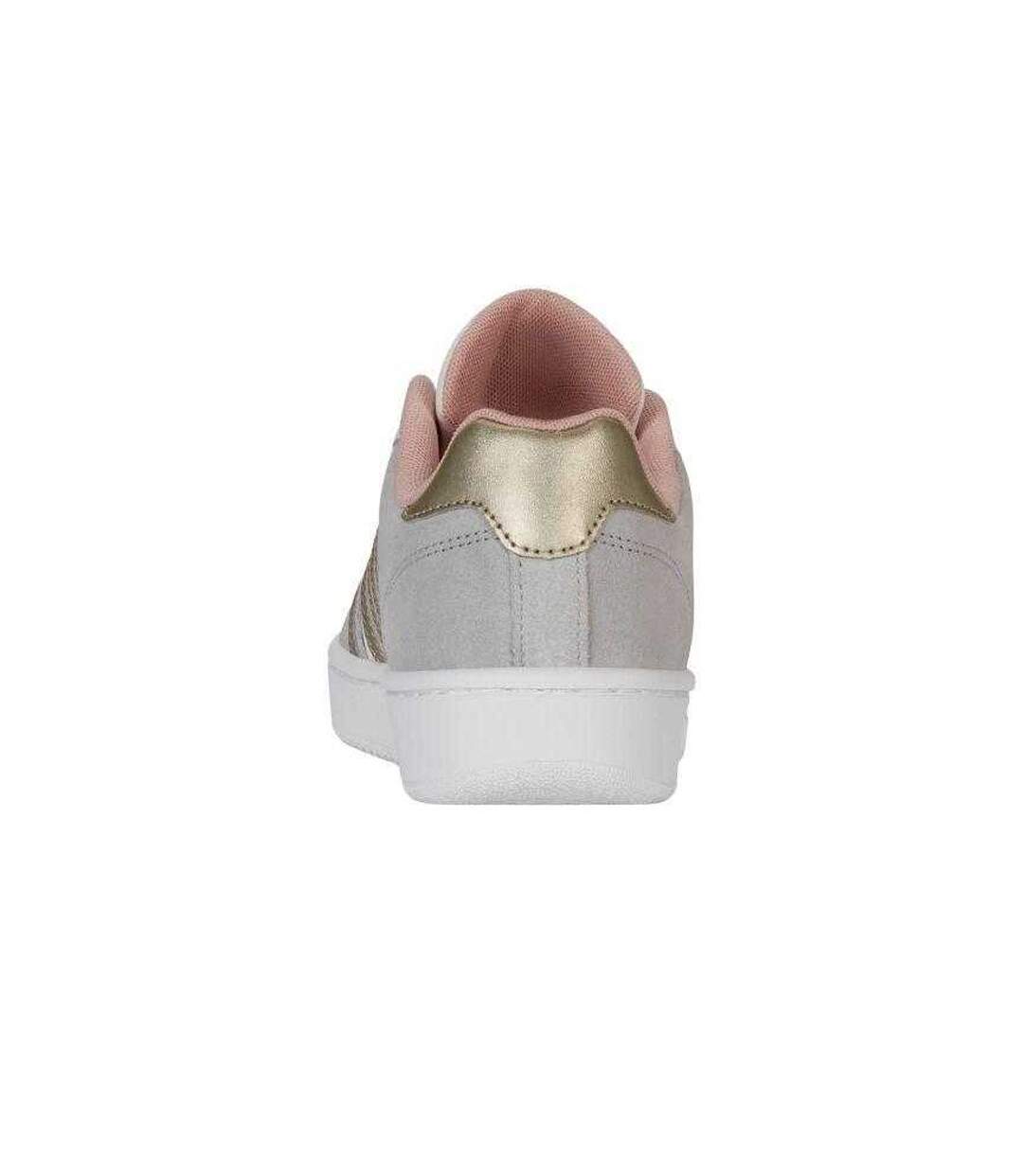 Baskets Court Pakisades Femme Doré Gris K-Swiss-2