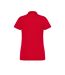 Polo Motif/style Uni Femme Rouge JHK-2