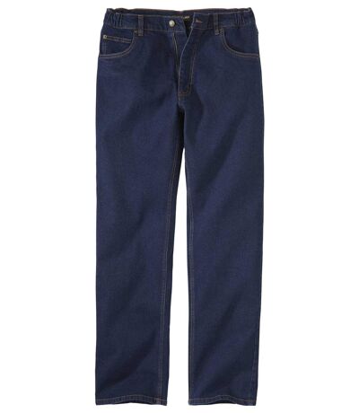 Blauwe regular stretch jeans Comfort 