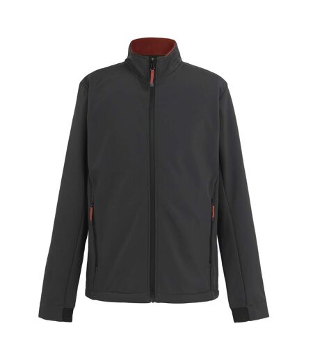 Veste softshell dendrick homme bleu marine / orange sombre Regatta