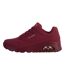 Womens/ladies Uno Stand On Air Shoes Red Skechers-1