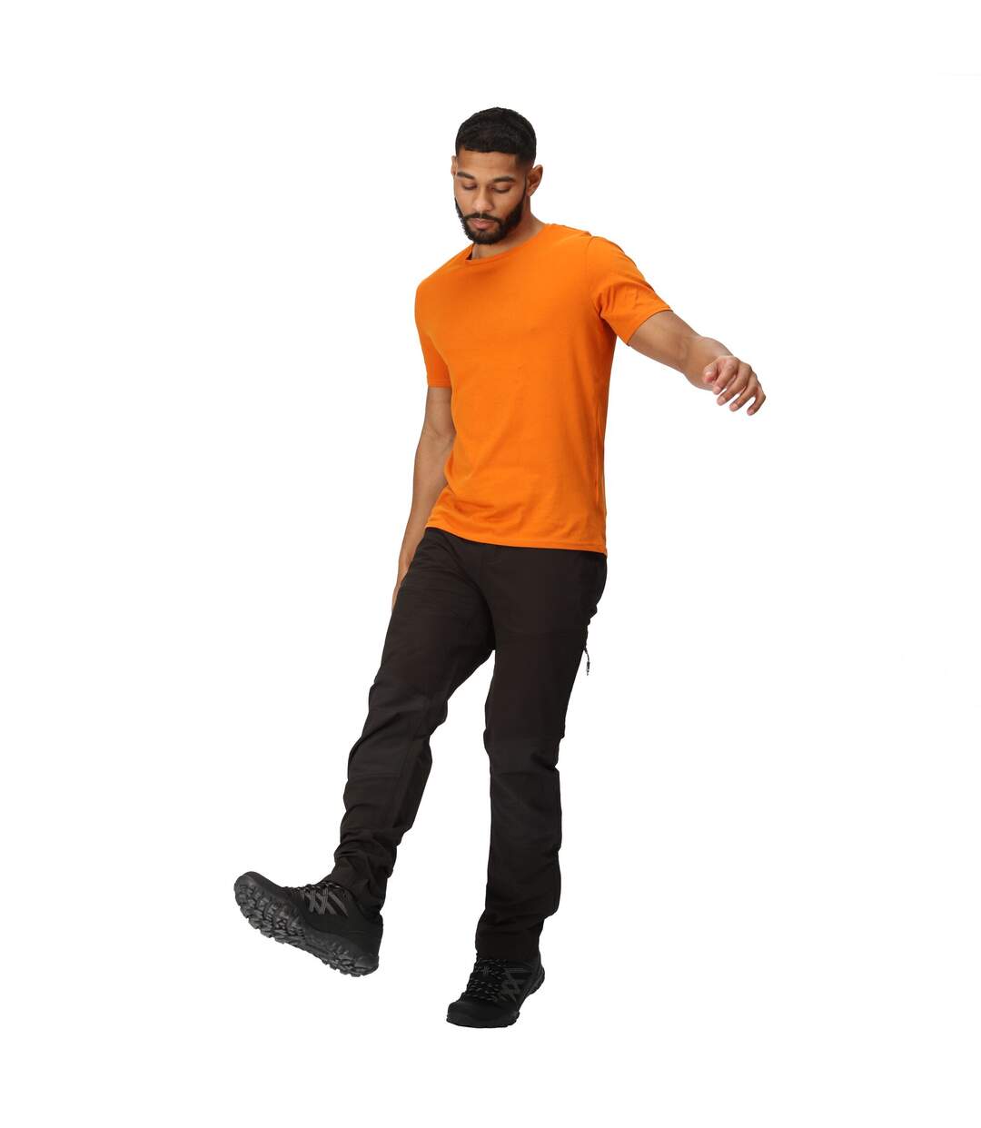 Pantalon De Randonnée Questra Homme Noir Regatta-1