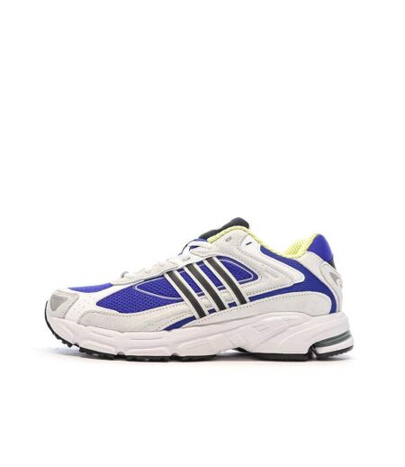 Baskets blanches/bleu homme adidas response