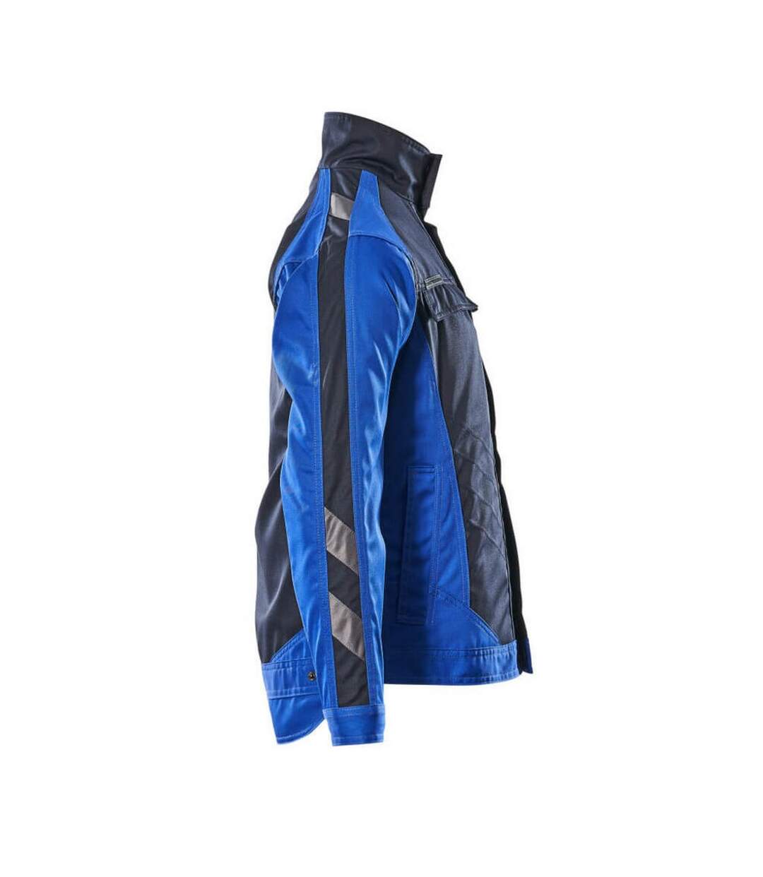 Mens Unique Jacket Dark Navy Royal Blue Mascot-4