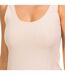 Women's Wide Strap Round Neckline Lightweight Fabric T-shirt 1045201