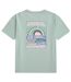 Womens/ladies leena bude t-shirt green Animal-2