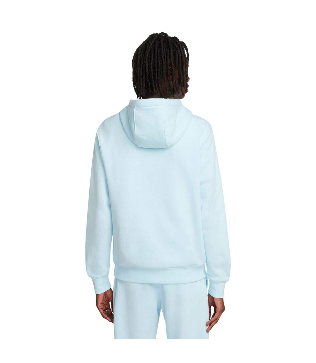 Sweat À Capuche Sportswear Club Adulte Bleu Nike-3