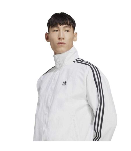 Haut De Survêtement Firebird Homme Blanc Adidas