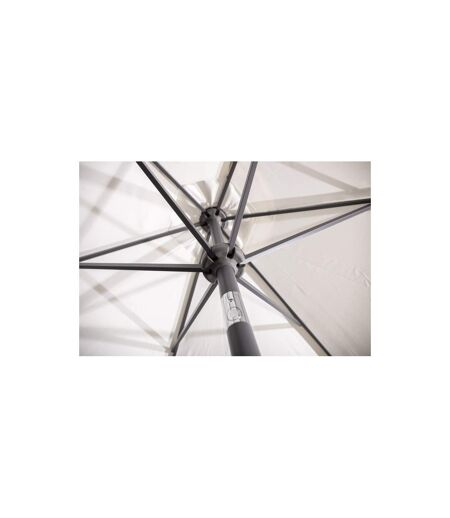 Parasol en Métal Leeds 300cm Blanc