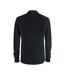Polo Manches Longues Basic Adulte Noir Clique-2