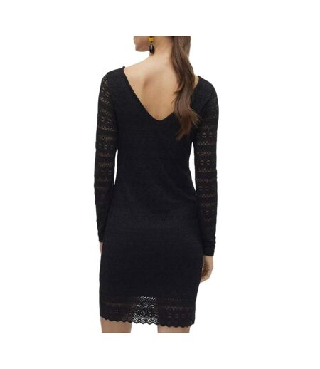 Robe noire femme vero moda zoé - l