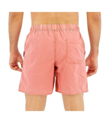 Shorts de bain rose homme lacoste effet - xl