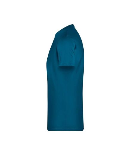 T-shirt Basic Homme Bleu Pétrole James And Nicholson