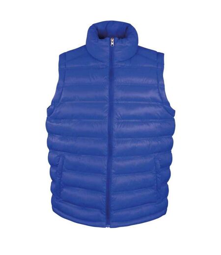 Mens urban ice bird padded gilet royal blue Result