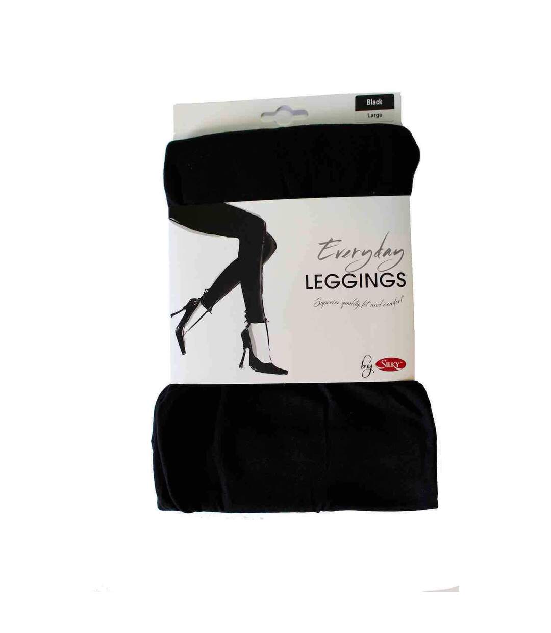 Silky - Leggings uni - Femme (Noir) - UTLW352