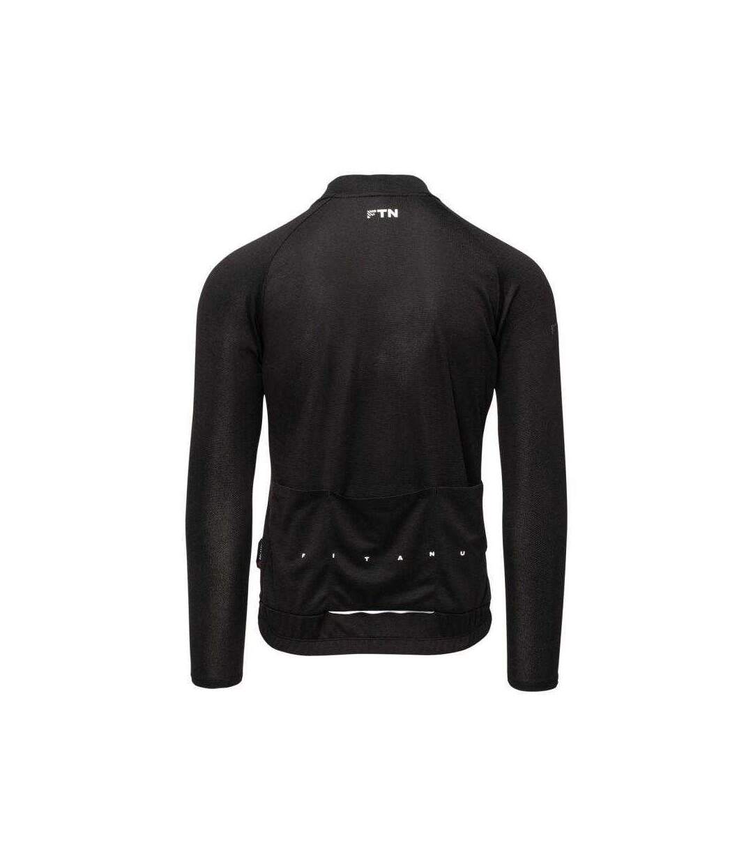 Maillot De Cyclisme Vialetta Homme Noir Fitanu-3