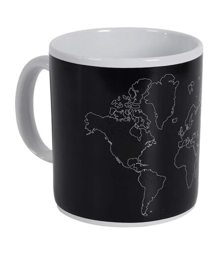 Mug Thermoréactif XXL Carte 70cl Noir