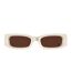 Lunettes De Soleil Motif/style Rectangulaire Kim Taille Unique Beige Thomas Sabo-1