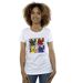 Disney T-Shirt coton Pop Art Lilo & Stitch Femme/Femme (Blanc) - UTBI25878-2