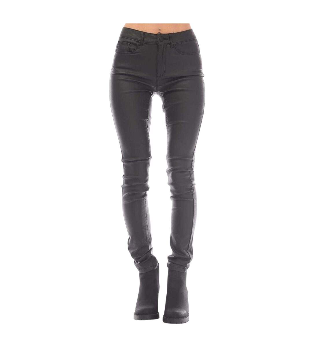 Pantalon Anne K Femme Noir Only-1