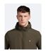 Veste Hydrofuge À Capuche Ajustable Homme Kaki Lyle & Scott-2