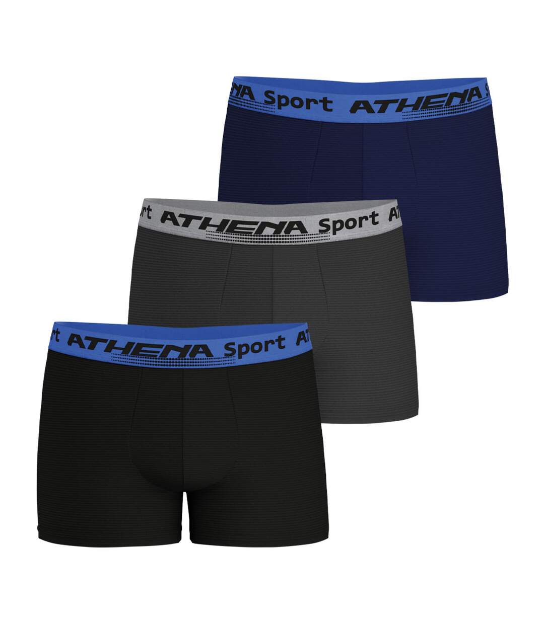 Lot de 3 boxers homme Daily Sport Air Athena-1