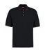 Polo À Manches Courtes  St. Mellion Pour Homme Noir Rouge Vif Kustom Kit-1
