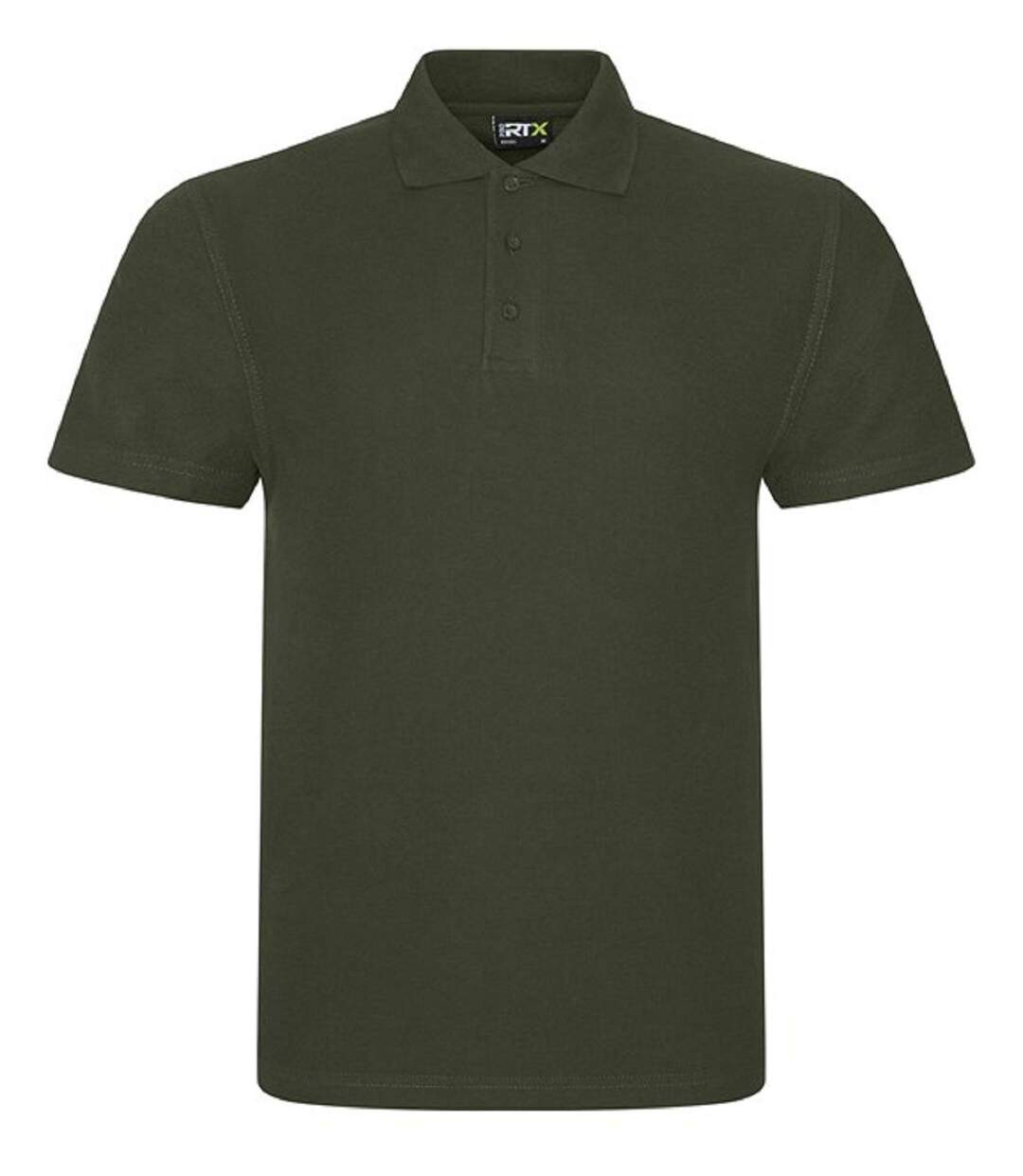 Polo Pro manches courtes - Homme - Du XS au 8XL - RX101 - vert kaki