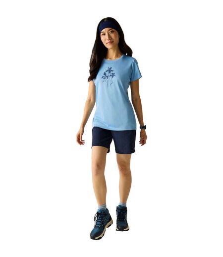 T-shirt Fingal Femme Bleu Délavé Regatta