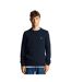 Mens Blended Jumper Blue Lyle & Scott-2
