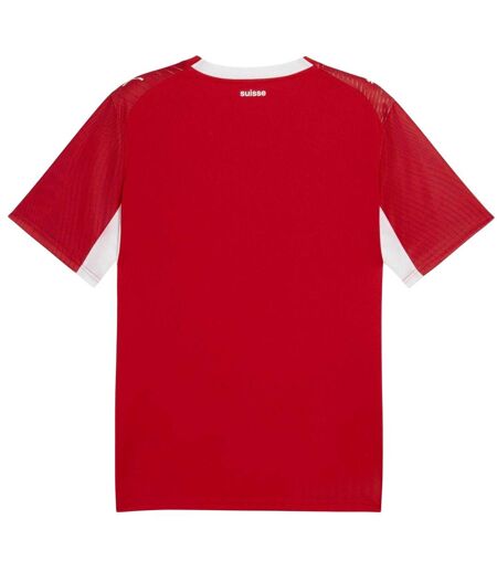 Unisex Adult World Cup 2026 Switzerland Fc Home Shirt Red White Puma