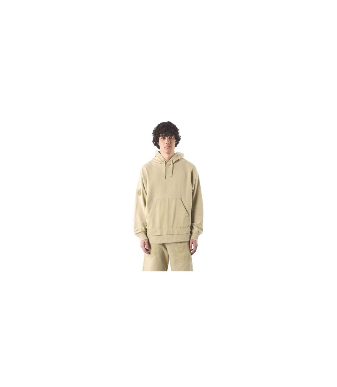 Sweat À Capuche Stamford Homme Taupe Pretty Green-1