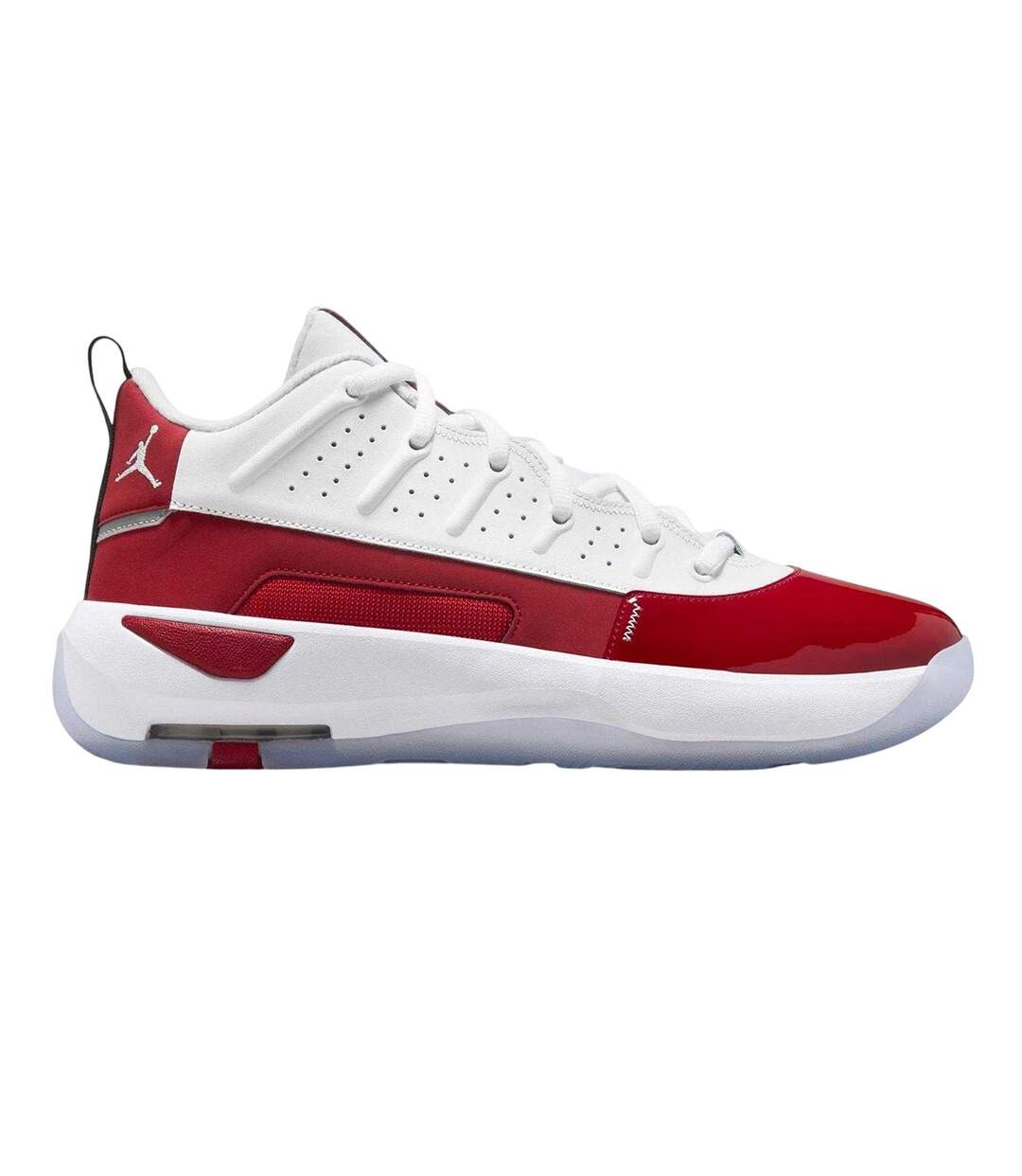 Chaussures De Basket Air Jordan Max Aura Homme Blanc Rouge Nike-1