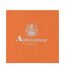 Sweat À Capuche Motif/style Petit Logo Active Homme Orange Rouille Aquascutum-3