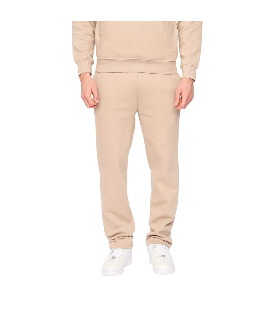 Mens Rayland Jogging Bottoms Beige Gris Duck And Cover-2