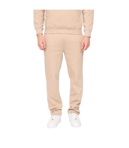 Mens Rayland Jogging Bottoms Beige Gris Duck And Cover