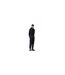 Mens Taffeta Logo Tracksuit Bottoms Black Lacoste-1