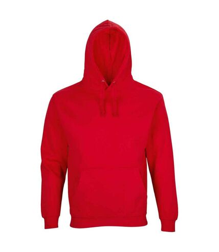 Sweat à capuche condor adulte rouge vif SOLS SOLS