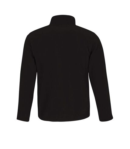 B&C Mens ID.501 Fleece Jacket (Black) - UTBC5424