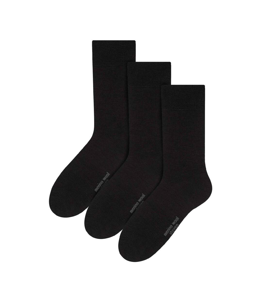 3 Pairs Mens Warm Merino Wool Socks-1