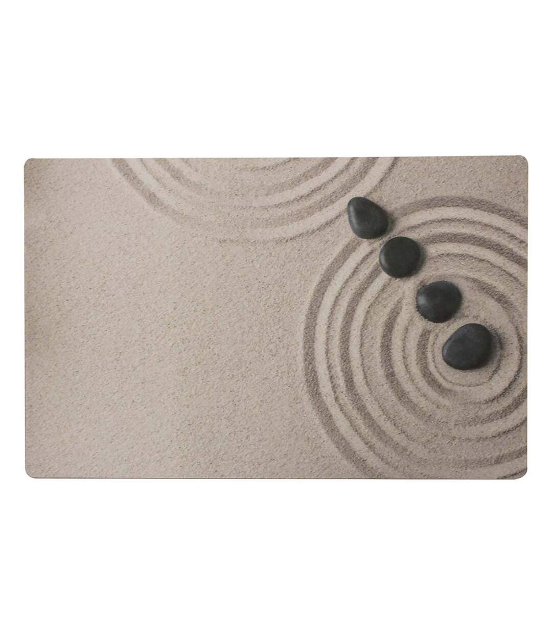 Set de Table Imprimé Zenir 28x44cm Taupe-1