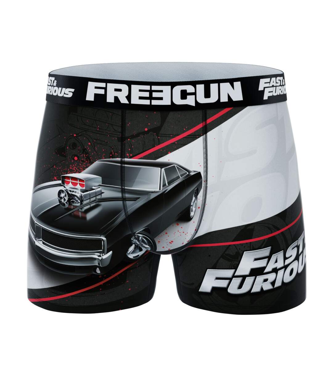 Lot de 4 boxers homme Fast and Furious Freegun