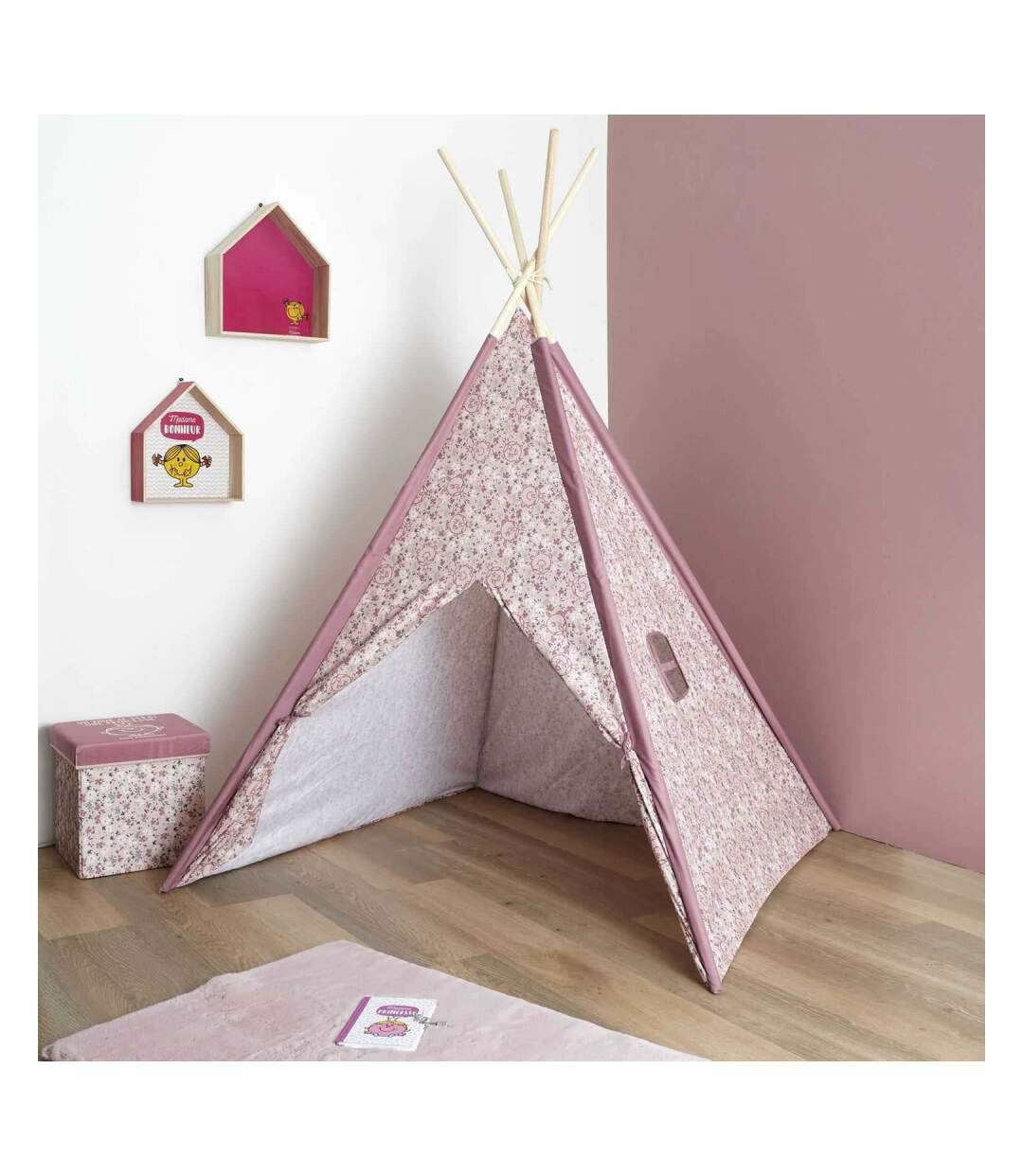 Tipi pour enfants Monsieur Madame Madame princesse-2