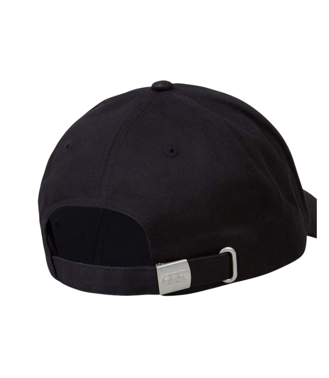 Unisex Adult Club Drill Flexible Baseball Cap Black Canterbury-2